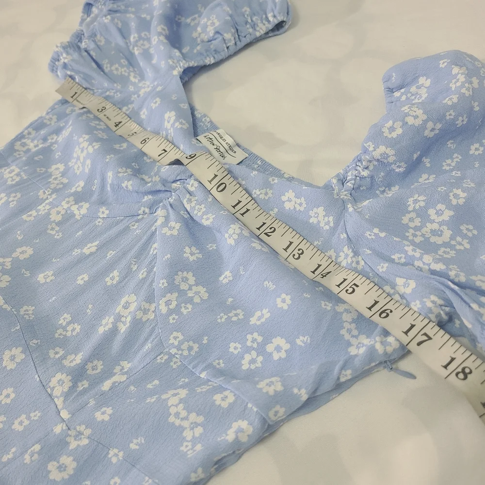 & Other Stories Blue Floral Maxi‎ Dress Size 6